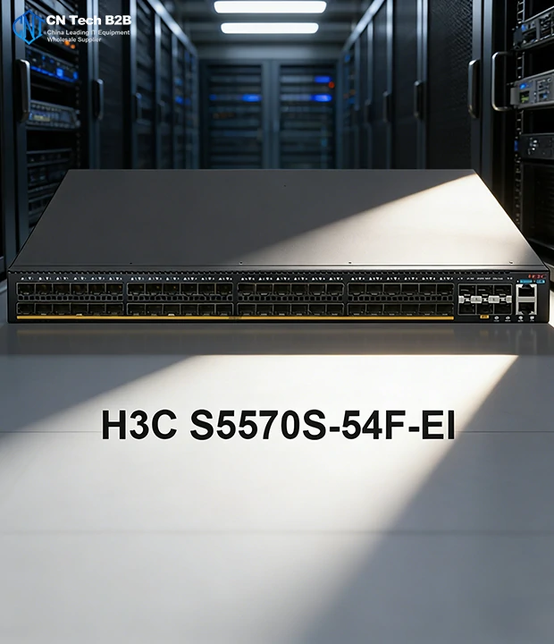H3C S5570S-54F-EI 54-port fiber switch, enterprise switch with SFP+ uplink for high-speed network