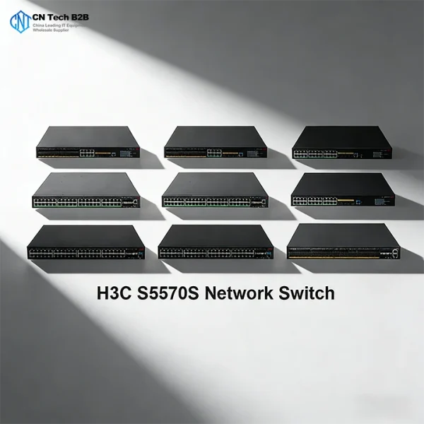 H3C S5570S Series Network Switch, enterprise-grade Gigabit Ethernet switches for data center and campus network