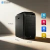 HP Z8 Fury G5 workstation dimensions, 55.12×44.45×21.59cm, tower form factor, enterprise workstation size for data center deployment