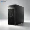 Dell Pro Max Tower T2 tower PC left side view, front IO ports, expandable chassis for AI GPU upgrades