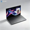 Dell XPS 16 2026 right side view, ultra-slim aluminum chassis, premium laptop design