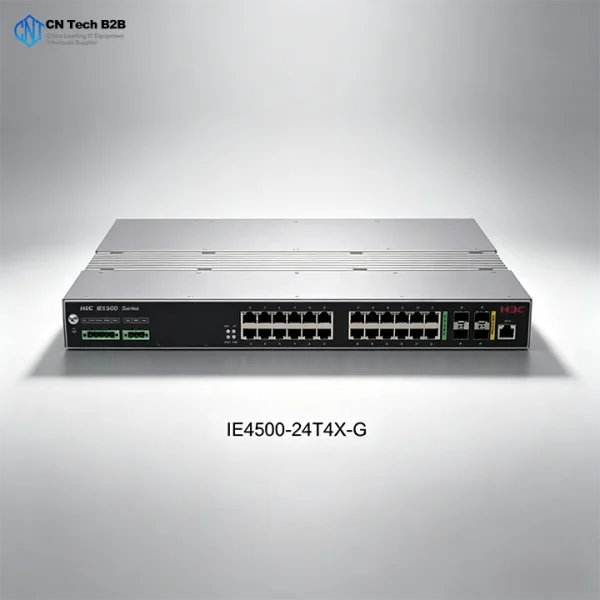 H3C IE4500-24T4X-G IE4500-G series industrial network switch, 24 port gigabit, extreme high temperature resistant for harsh factory industrial environment