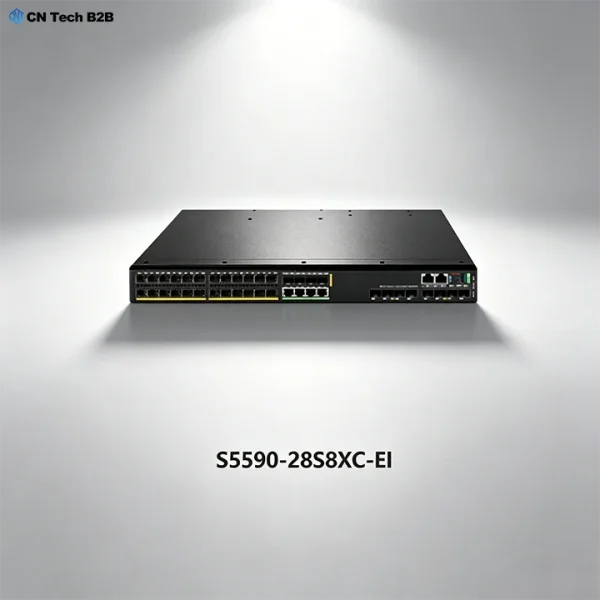H3C S5590-28S8XC-EI 24 SFP fiber ports + 8 x 10G uplink ports, high bandwidth fiber aggregation enterprise network switch