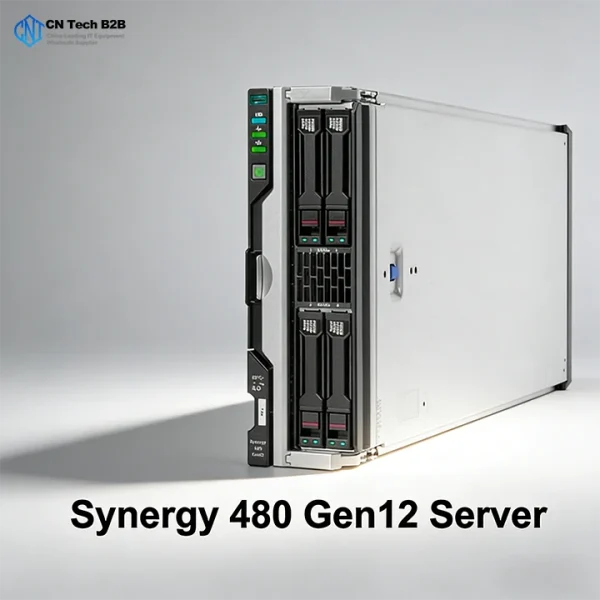 HPE Synergy 480 Gen12 blade server, 2S Intel Xeon Scalable, 32TB storage, composable infrastructure, AI/VDI blade server