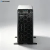 Front panel view of Dell PowerEdge T360 tower server with status LEDs, airflow grille and hot-plug drive bays