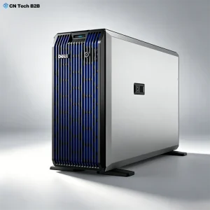 Dell PowerEdge T360 tower server with Intel Xeon E-2400, compact office-friendly design for SMB file and ERP workloads