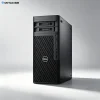 Dell Precision T5860 tower workstation with dual lockable front storage bays for up to 56TB scalable design and media storage