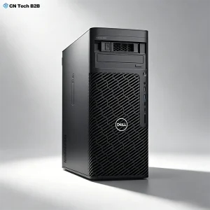 Dell Precision T5860 Mid Tower Workstation Intel Xeon W ISV Certified CAD Render PC Dell Precision T5860 mid tower workstation front side view with optical drive bay, Intel Xeon W CPU for CAD 3D rendering and simulation