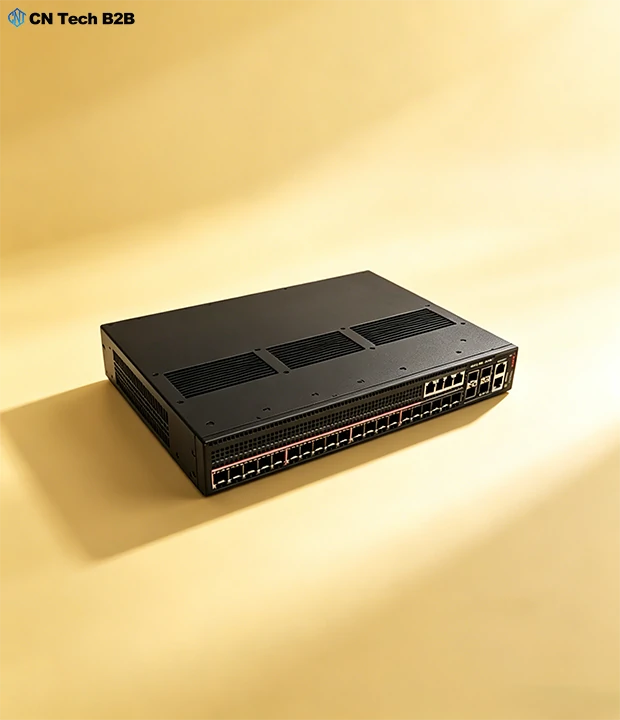Application topology of H3C IEF4520-24P4TP4X-G industrial switch deployed in high-temperature smart factory, power grid and municipal industrial networking