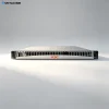 Straight front view of H3C R4700 G6 rack server with full honeycomb ventilation grille and prominent red H3C logo for optimized thermal dissipation