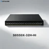 H3C S6550X-32H-HI Layer3 switch with 32 25G SFP28 ports, high density data center core switch supporting EVPN VXLAN and 100G uplink