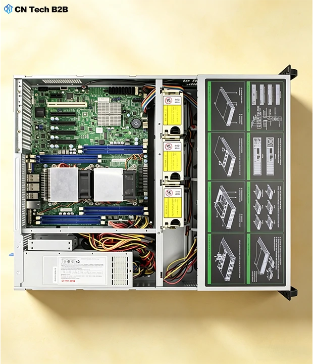 12Gb SAS backplane with enterprise SSD and HDD storage drives