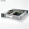 Angled view of CNETX-S26508 2U server chassis for rack deployment