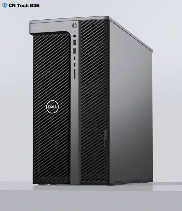 Dell Precision 7960 front diamond-mesh ventilation grille for advanced passive and active cooling