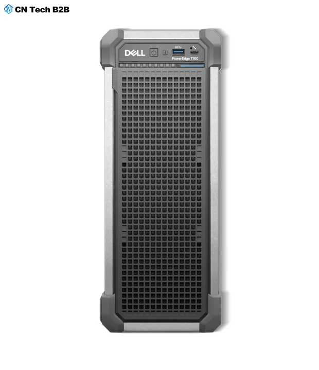 Dell PowerEdge T160 front honeycomb ventilation grille and optional filter bezel for dust protection