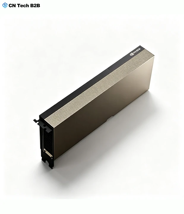 RTX PRO 6000 Blackwell GPU dual-slot passive cooling fins and full metal housing for data center deployment