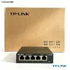 TP-Link TL-SG1005D 5-port Gigabit Ethernet switch front view with RJ45 ports and LED indicators