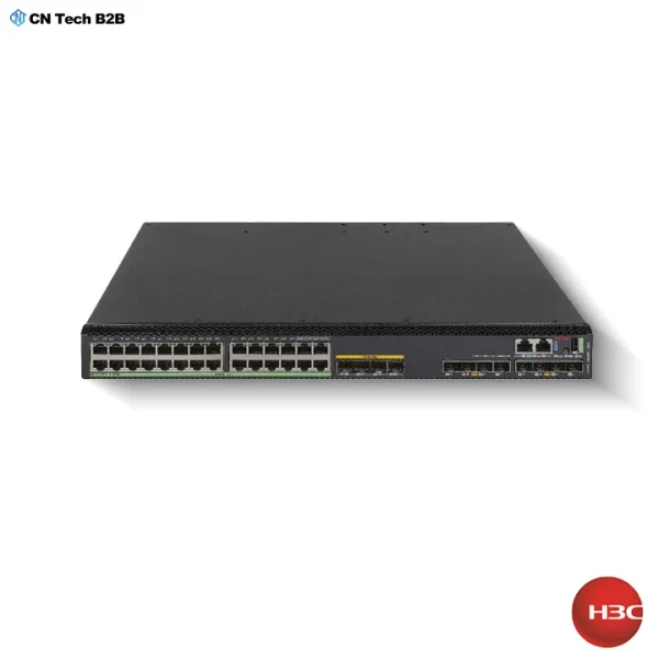 H3C S5590-28T8XC-EI 28-Port Gigabit Ethernet Switch with 8x 10G SFP+ Uplinks H3C S5590-28T8XC-EI 28-port Layer 3 managed switch with 8x 10G SFP+ uplinks for enterprise networks