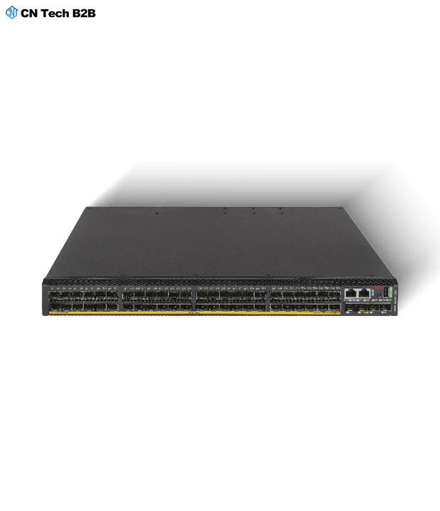 H3C S5590-48S4XC-EI rear view with power supply and cooling fans