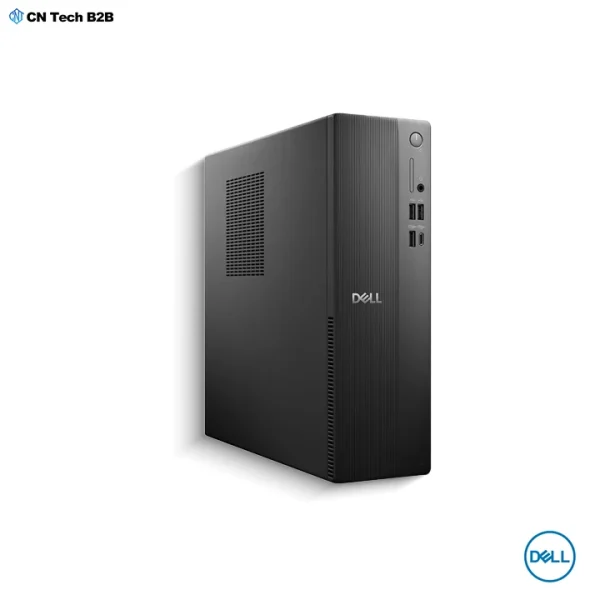 Dell ECS1250 Slim Desktop 8.5L small form factor business PC with Intel Core and front USB-C ports